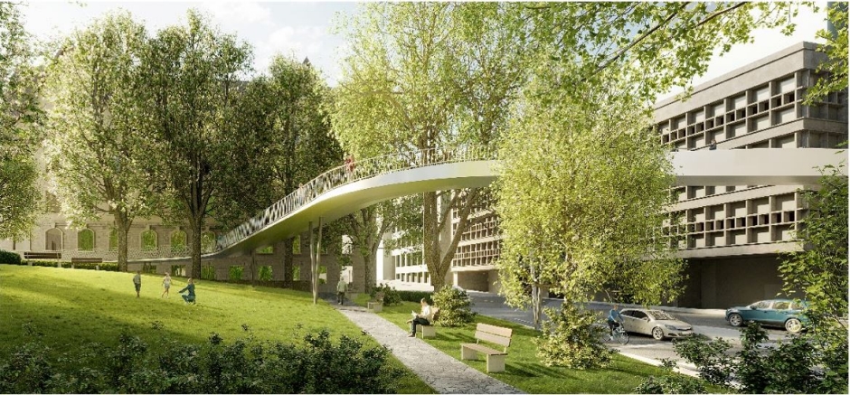 Br&uuml;cke &uuml;ber den Graben